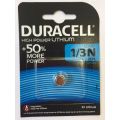 Duracell DL1/3N (CR1/3N) - single Lithium Battery